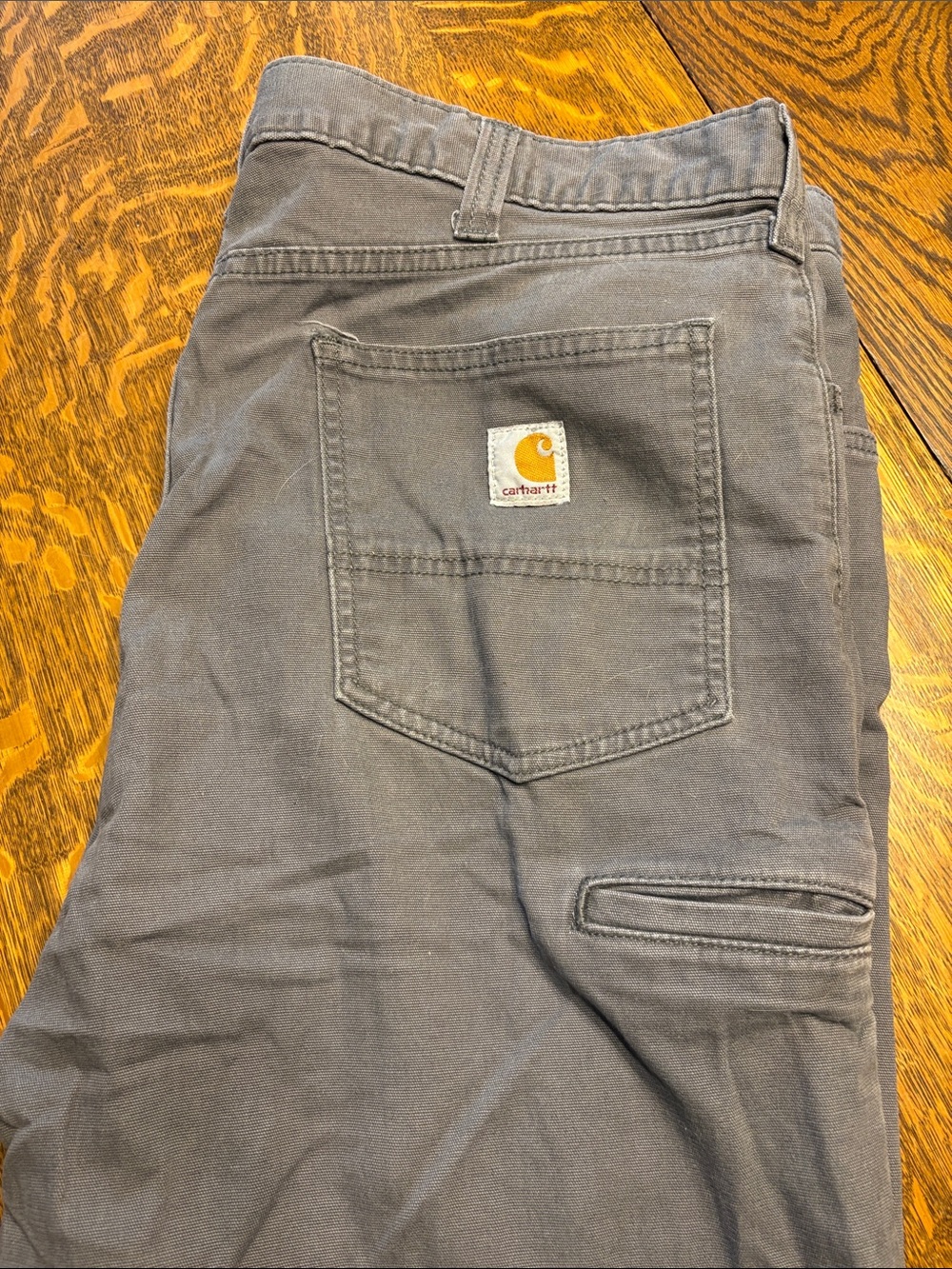 Carhartt Men’s Charcoal Gray Relaxed Fit Jeans